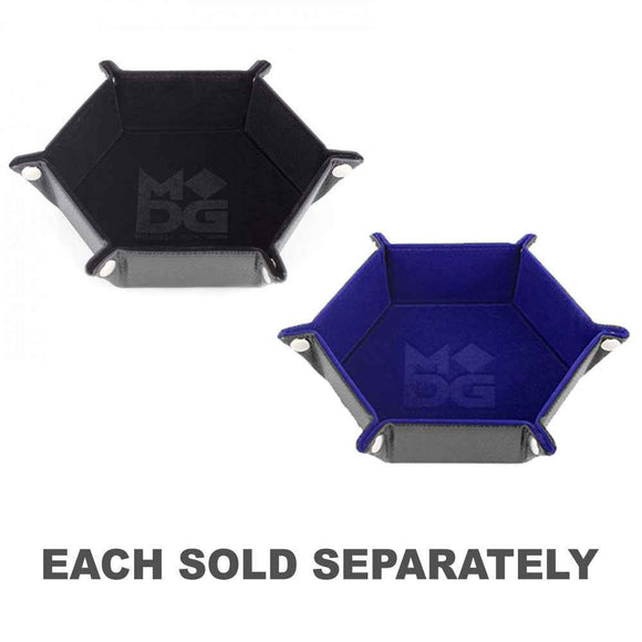 MDG Velvet Fold Up Hexagon Dice Tray