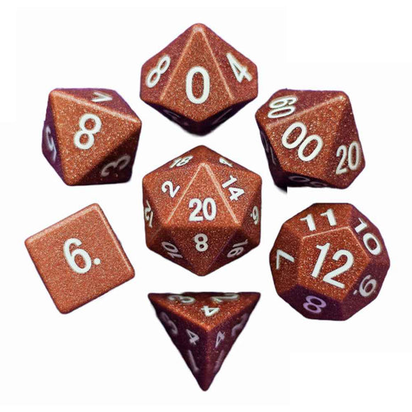 MDG Polyhedral Dice Set 16mm
