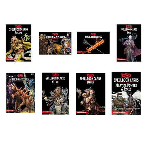 Dungeons & Dragons Spellbook Cards