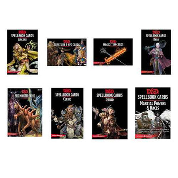Dungeons & Dragons Spellbook Cards