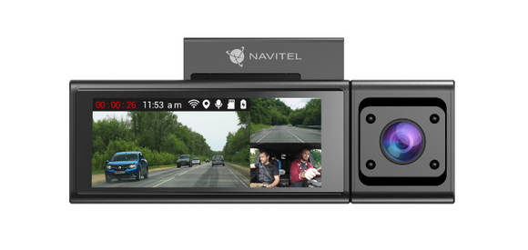 Navitel | Triple channel Full HD Dashcam | RC3 PRO | IPS 3.16", 820x320 | GPS (satellite) | Maps included
