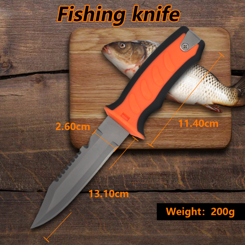 Couteau de plongée Akara Dolphin 24/7