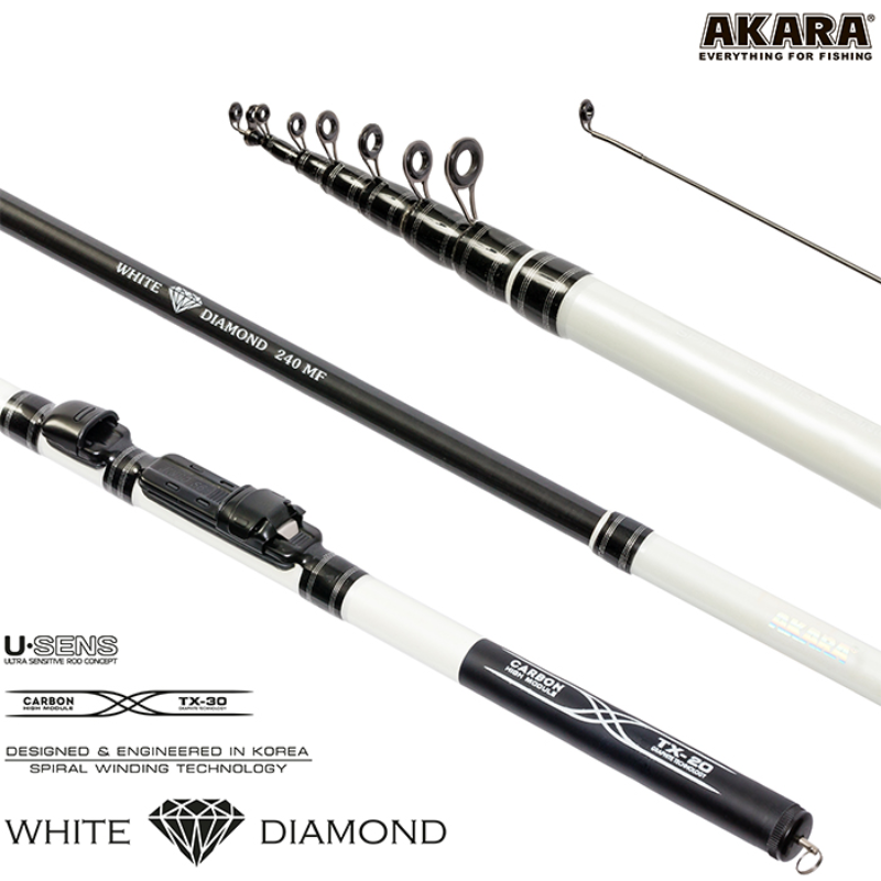 Télescope astronomique akara white diamond mf tx-30 270 cm