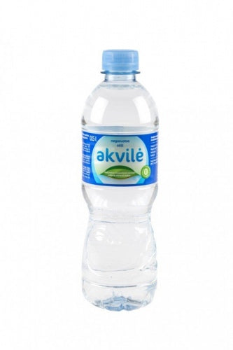 Mineral water Akvilė, non-carbonated, 0.5l (12vnt.)