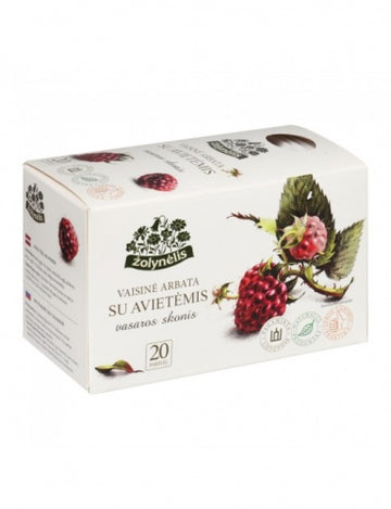 Žolynėlis Fruit tea Summer taste with raspberries, 50g (2,5g x20)