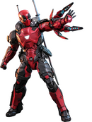 Figurine Hot Toys CMS09D42 - Marvel Comics - Armorized Deadpool Deluxe Version