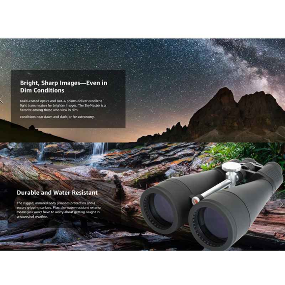 Jumelles astronomiques Imaisen 20x80 HD