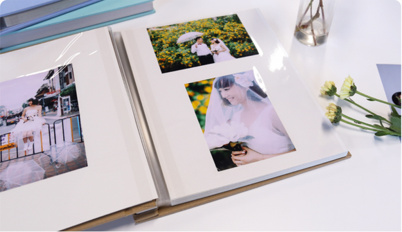 Album mémoire kodak/20 pages 235x270 papier kraft