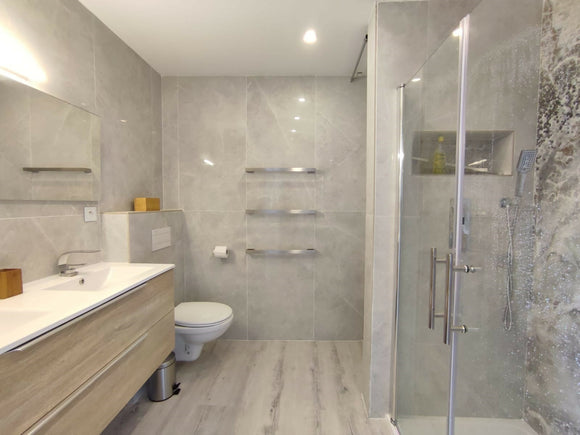 Sèche-serviette / radiateur encastrable 210w myluxeo