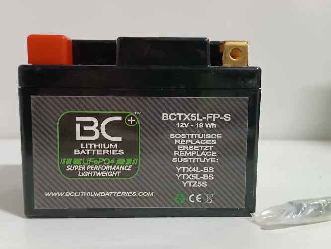 Ecost customer return BC Lithium Batteries BCTX5LFPS LiFePO4 Motorcycle Battery