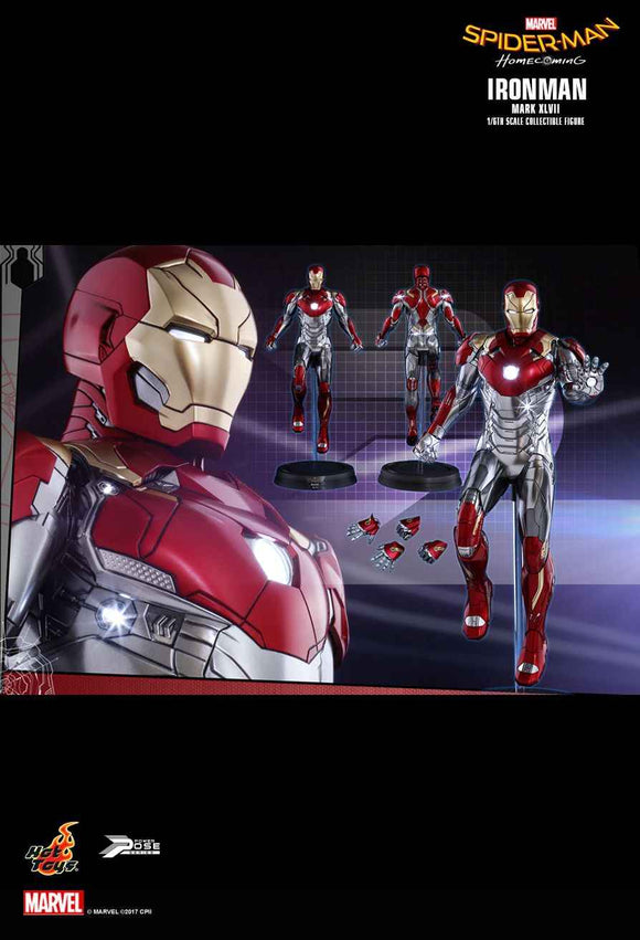 Figurine Hot Toys PPS004 - Marvel Comics - Spider-Man : Homecoming - Iron Man Mark 47