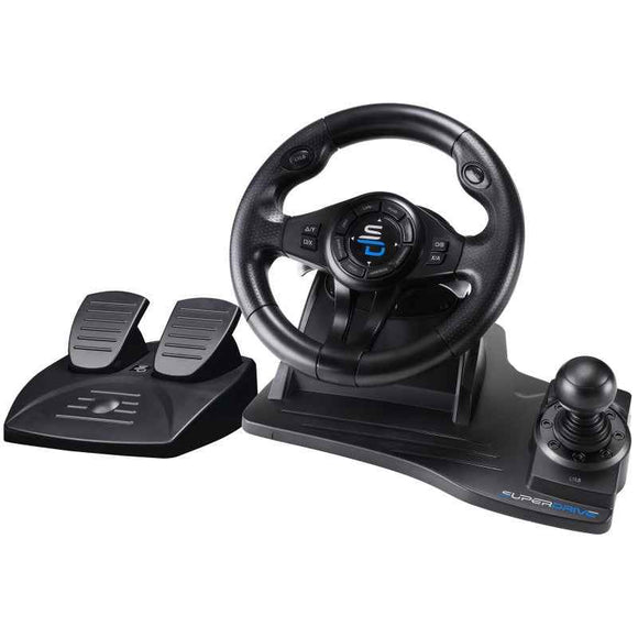 SUPERDRIVE Sada volantu, pedálů a řadící páky GS550/ PS4/ Xbox One/ Xbox Series X/S / PC