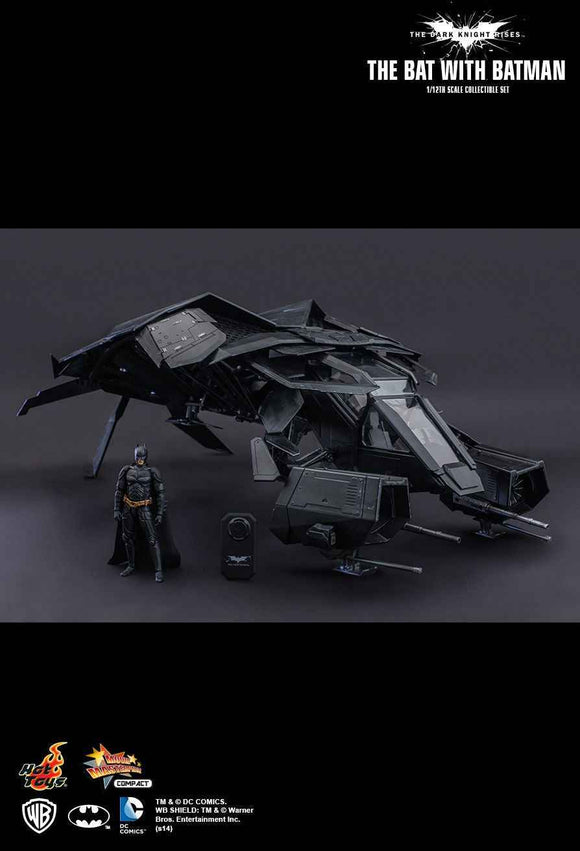 Figurine Hot Toys MMSC001 - DC Comics - The Dark Knight Rises - The Bat With Batman