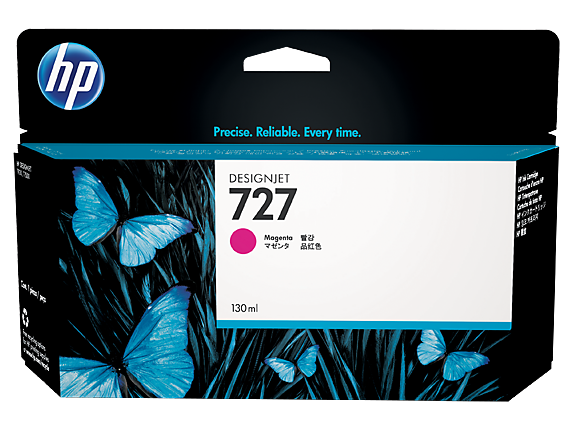 HP 727 (B3P20A) Ink Cartridge, Magenta