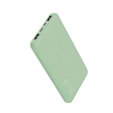 Enerģijas krātuve Trust Primo 10 000 mAh Ultra-thin Green