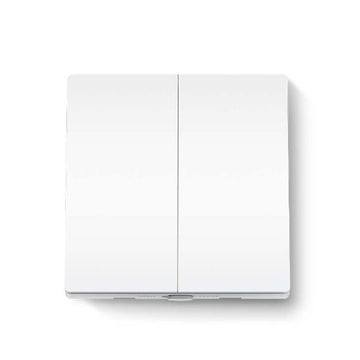 Interrupteur wi-fi intelligent tp-link tapo s220 unipolaire double blanc