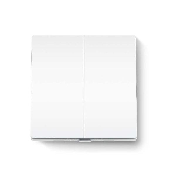 Interrupteur wi-fi intelligent tp-link tapo s220 unipolaire double blanc