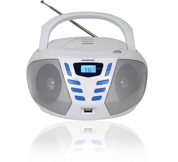 Blaupunkt BB7-WH portable stereo system Digital 2.4 W FM Grey MP3 playback