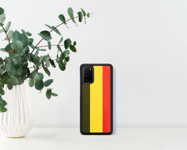 Coque man&wood pour galaxy s20+ reggae noir