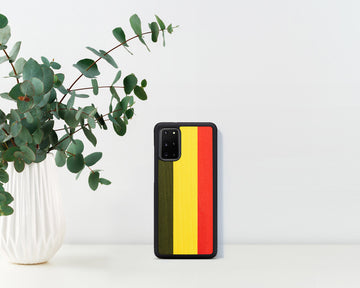 Coque man&wood pour galaxy s20+ reggae noir