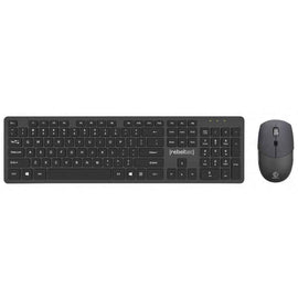 Ensemble clavier + souris sans fil MAXIM 2,4 GHz, portée 10 m, récepteur nano USB, 104 touches QWERTY