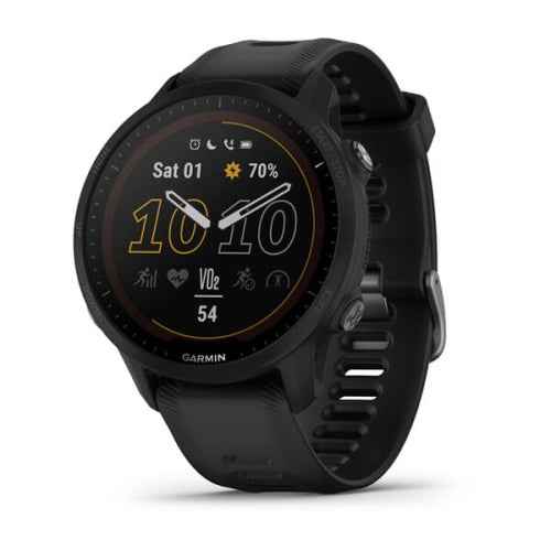 Garmin Forerunner 955 3,3 cm (1,3") MIP Digital 260 x 260 pixels Écran tactile Noir Wi-Fi GPS (satellite)