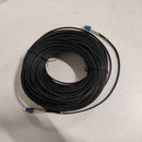 Ecost customer return Elfcam® armored glass fiber cable LC/UPC on LC/UPC OS2 Duplex Singlemode 9/125