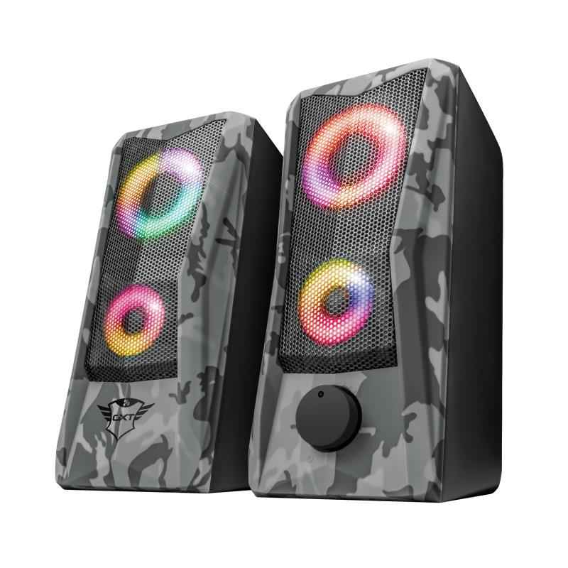 Trust GXT 606 Javv RGB Speaker Set 2.0, « TR-23379 » (enceinte verte 2,00 lei)