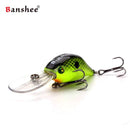 Vobleris Banshee Crankbait 50mm 10g VC07 Chartreuse Black Shad, Plūdrus-1