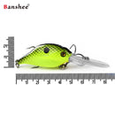 Vobleris Banshee Crankbait 50mm 10g VC07 Chartreuse Black Shad, Plūdrus-2