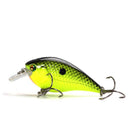 Vobleris Banshee Crankbait 60mm 12g VC03 Chartreuse Black Shad, Plūdrus
