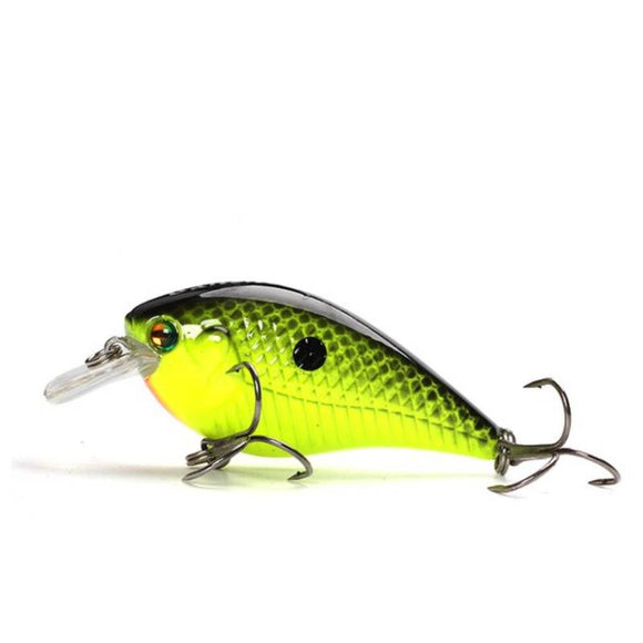 Vobleris Banshee Crankbait 60mm 12g VC03 Chartreuse Black Shad, Plūdrus