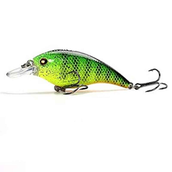Vobleris Banshee Crankbait Bass 60mm 10g VC01 Bitter Lime Perch, Plūdrus