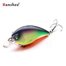 Vobleris Banshee Crankbait Bass 60mm 10g VC01 Black Back, Plūdrus