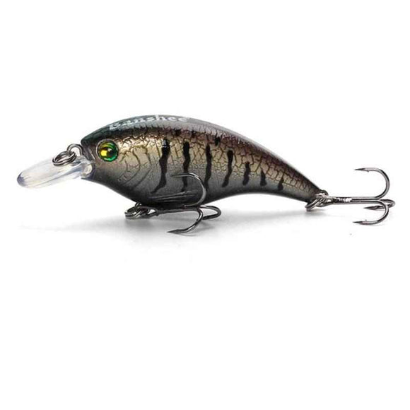 Vobleris Banshee Crankbait Bass 60mm 10g VC01 Titanium Creature, Plūdrus