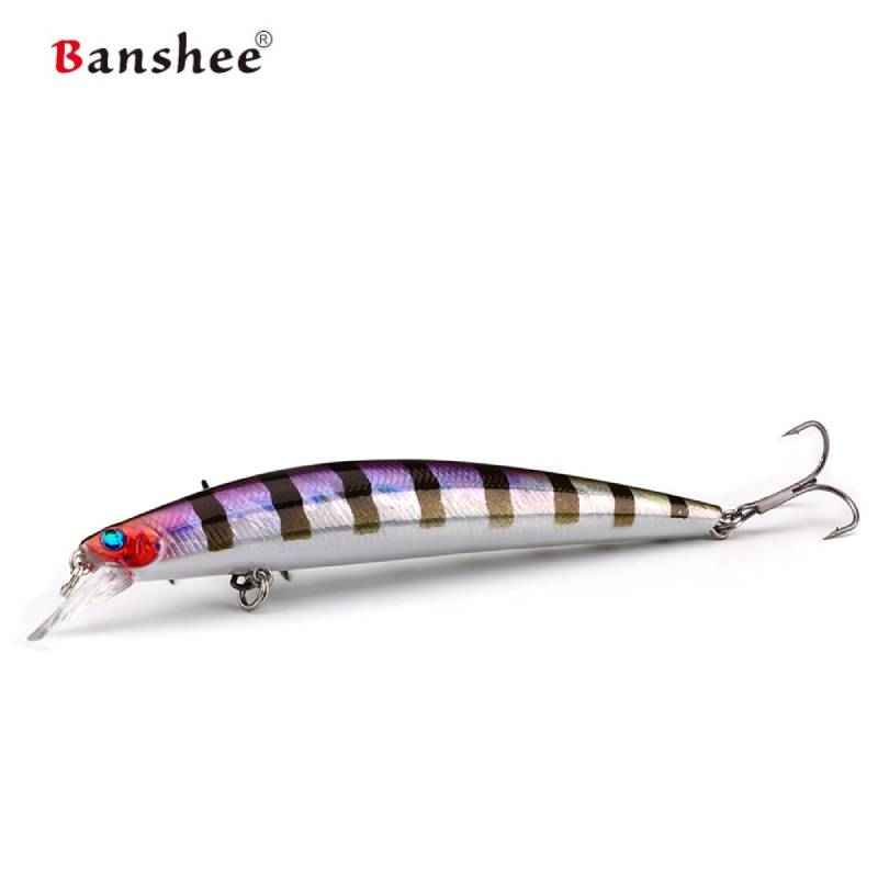 Vobleris Banshee Minnov 115mm 10g VM01 Gloomy Gill, Plūdrus