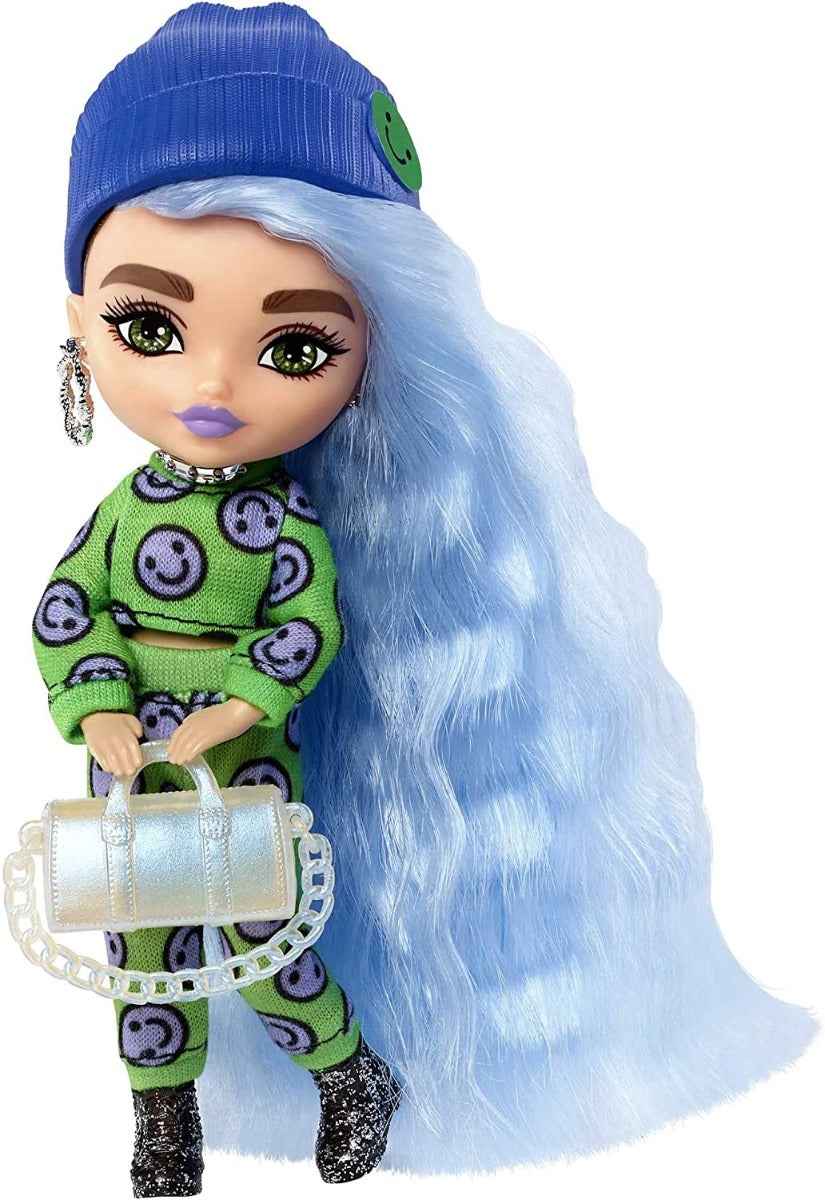 Poupée Barbie® Extra Mini aux cheveux bleus