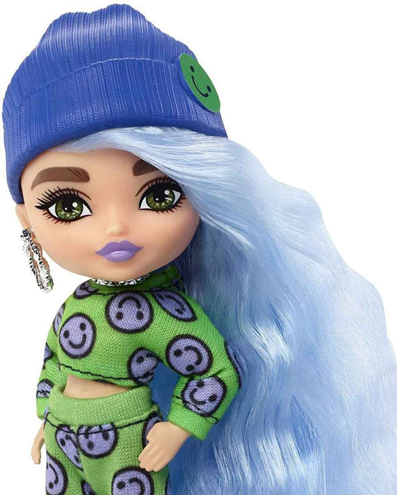 Poupée Barbie® Extra Mini aux cheveux bleus
