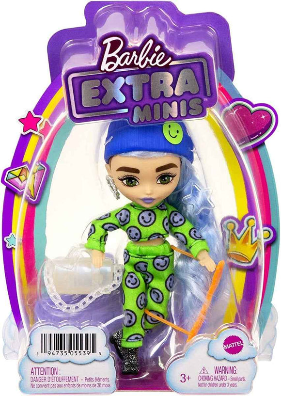 Poupée Barbie® Extra Mini aux cheveux bleus