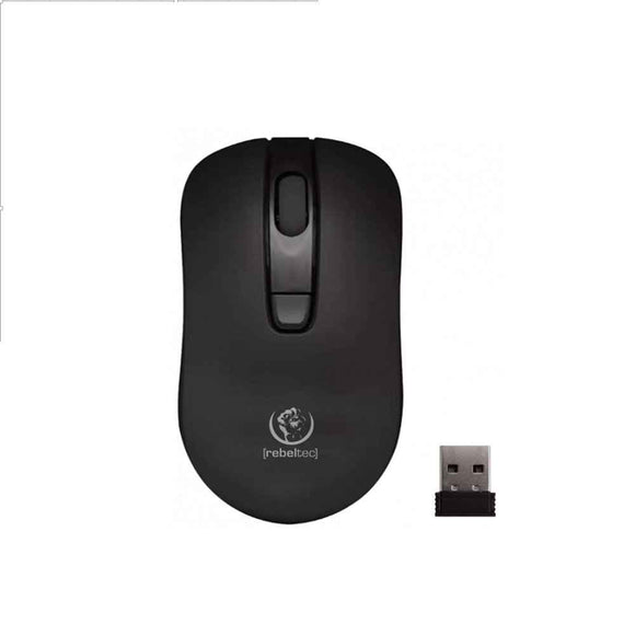 Souris sans fil Rebeltec STAR noire 800/1000/1600 DPI