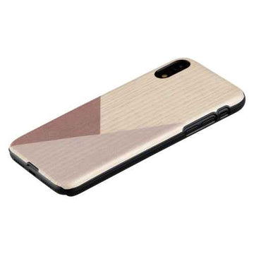 Coque pour smartphone MAN&WOOD iPhone XR tulipe noire