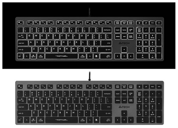 A4TECH FSTYLER FX60H White Backlit wired