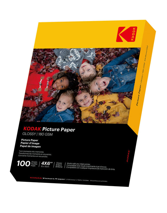 Kodak photo paper 10x15cm glossy 180g 100 sheets
