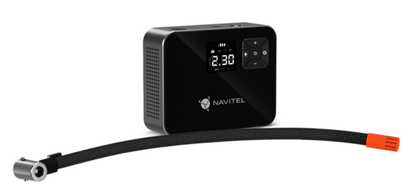 Compresor Navitel Auto-Moto, cu acumulator, LED light, 8.27 bar "AIR 15 AL" (timbru verde 0.8 lei)