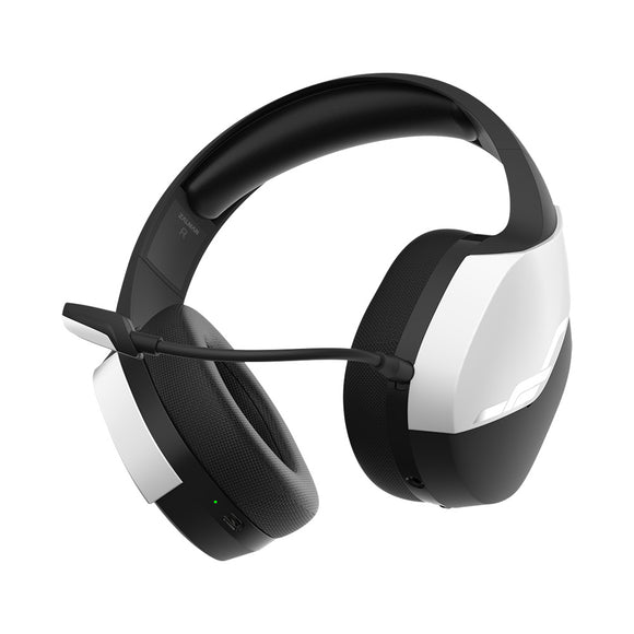 Zalman headset ZM-HPS700W / herní / náhlavní / bezdrátový / 50mm měniče / 3,5mm jack / bíločerný