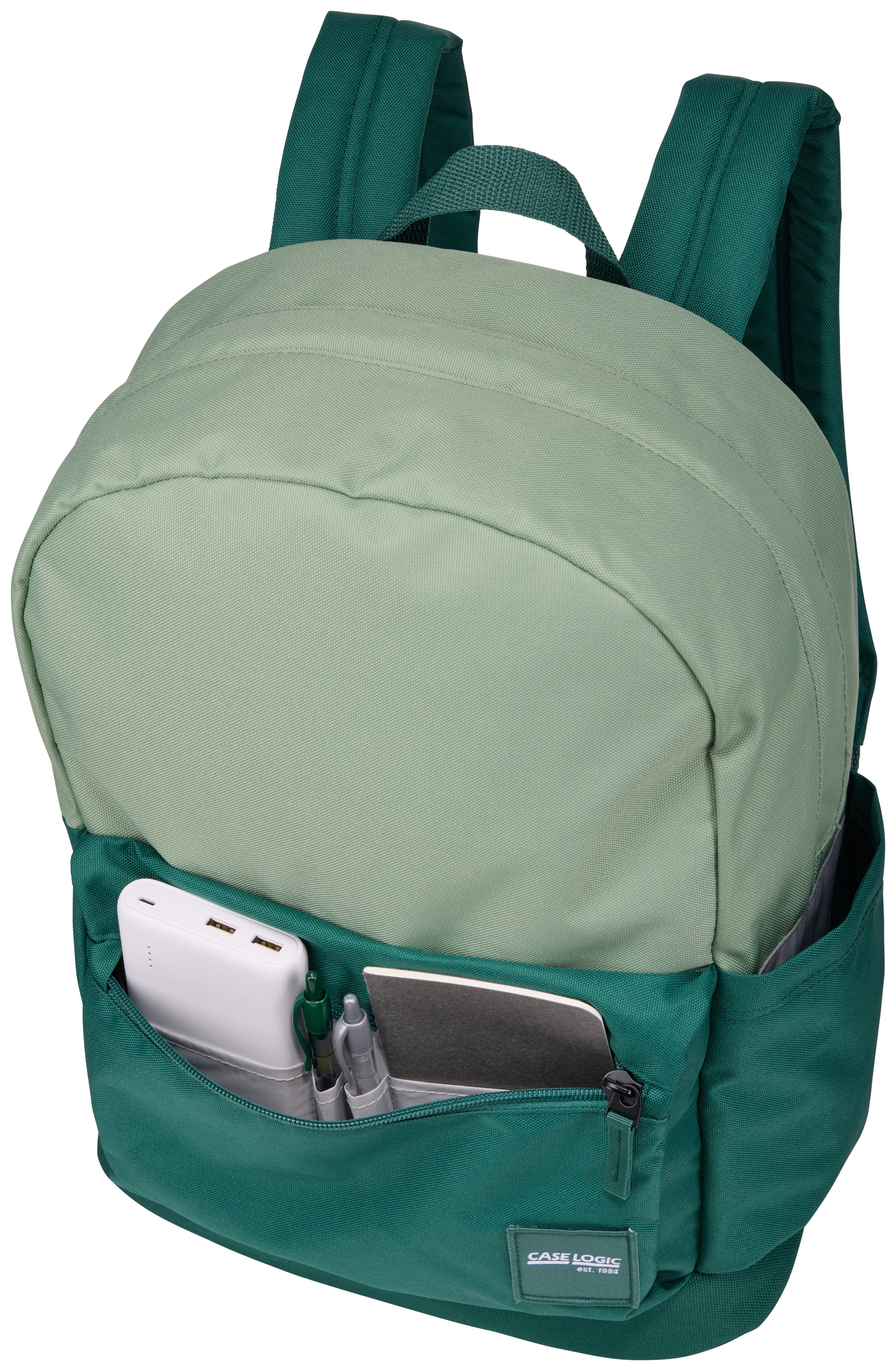 Case logic 4926 campus 24l ccam-1216 vert islay/pin fumé