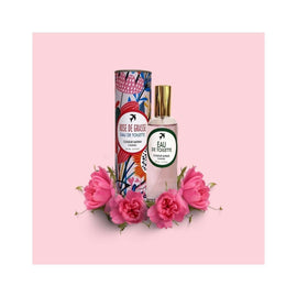 Eau de toilette rose de grasse 100% made in france - 100ml