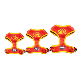 AFL Gold Coast Suns Pet Harness - 0