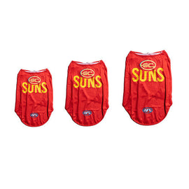 AFL Gold Coast Suns Pet Jersey - 0