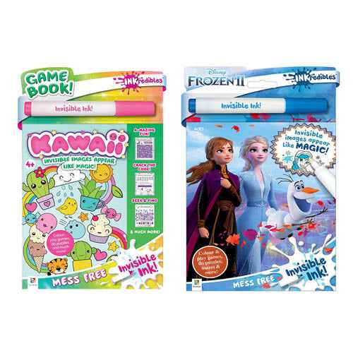 Inkredibles Invisible Ink Game Book